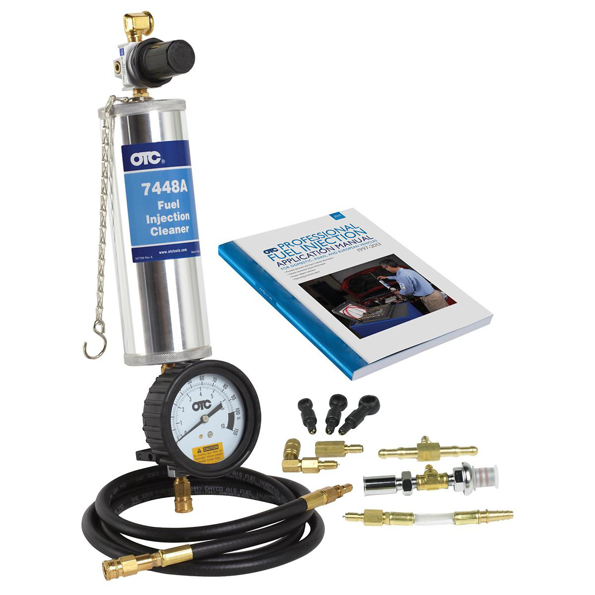 OTC 7649A Fuel Injector Cleaning Kit.